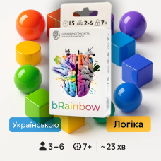 Хіт! Настільна гра bRainbow / Гра-головоломка / UKR