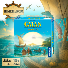 ТОП! Колонізатори Мореходи (Catan), німецький + правила російською