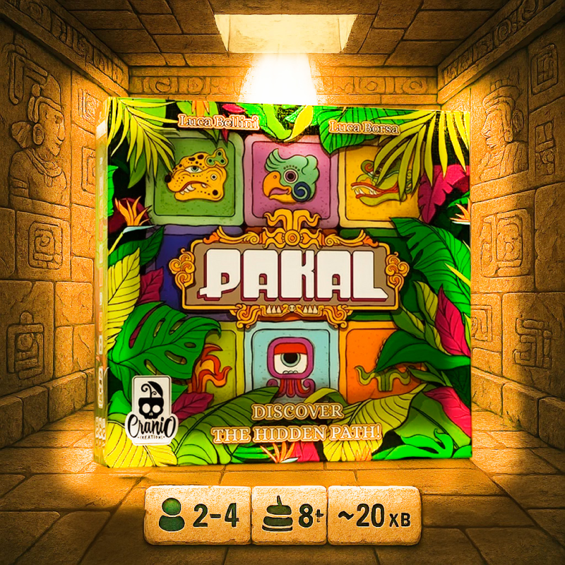 ХІТ! Настільна гра Pakal (Пакал)