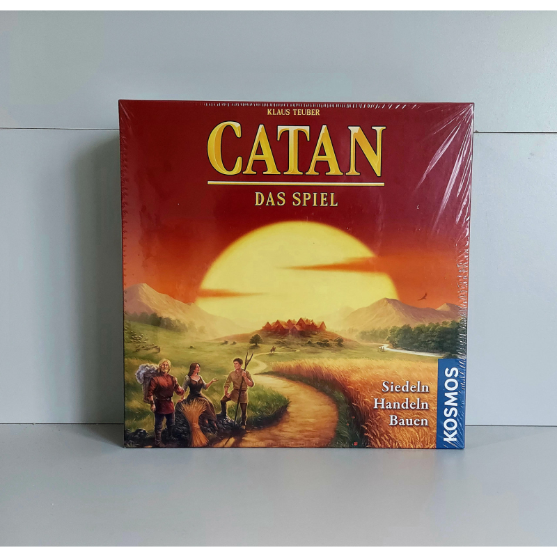 ОРИГІНАЛ! Настільна гра CATAN: Колонізатори (на німецкій мові) + усі компоненти УКРАЇНСЬКОЮ