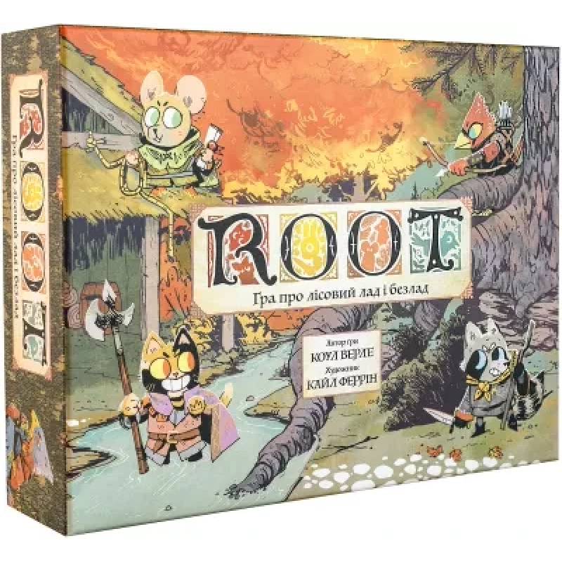 Настільна гра ROOT. Коріння гра про лісовий лад і безлад