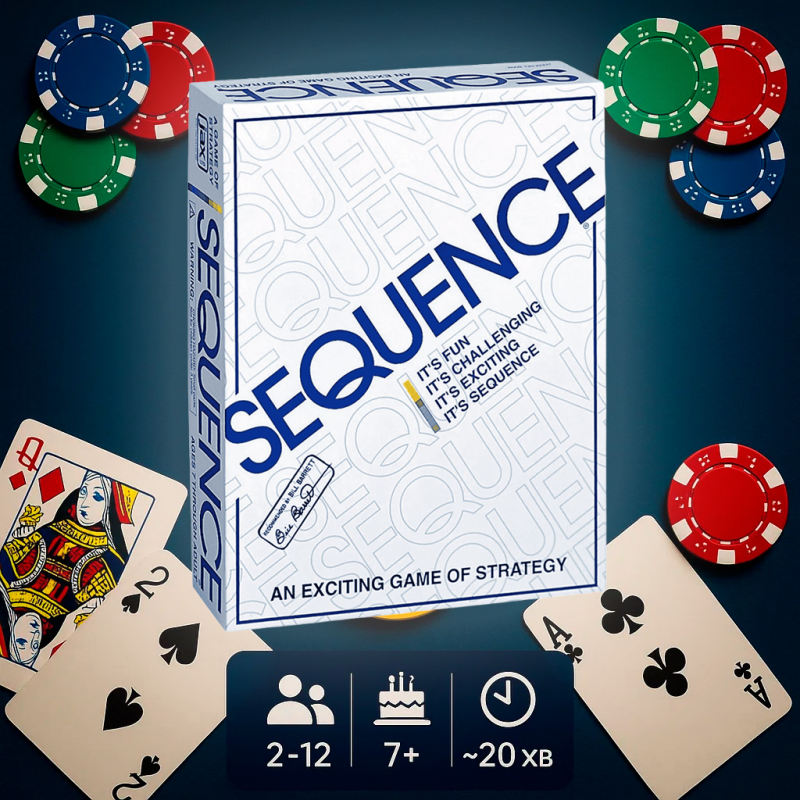 Настільна гра Сіквенс (Sequence, Сиквенс) ОРИГІНАЛ
