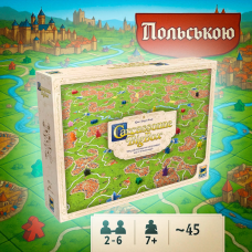 Настільна гра Каркасон: Велике зібрання (Carcassonne Big Box 7) Польською!