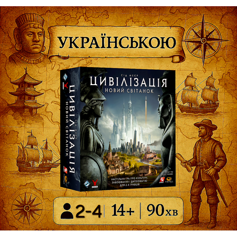 Настільна гра ивілізація. Новий світанок (Civilization: A New Dawn)