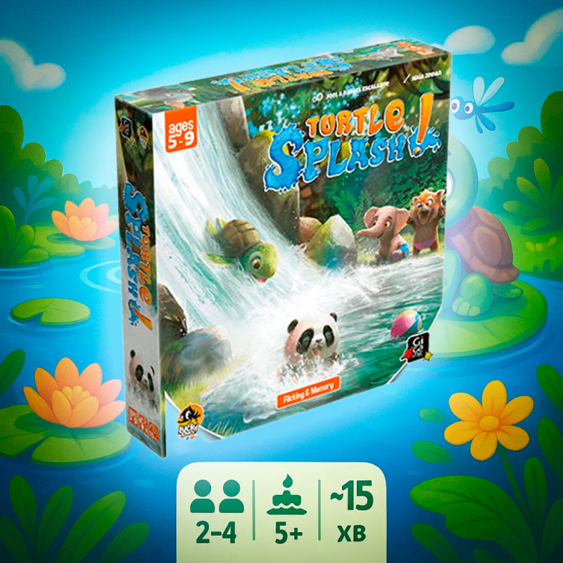 Настільна гра Черепаший сплеск! / Turtle Splash!