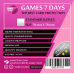 Протектори Games7Days (70х70 мм, Square Small) - 100 шт.