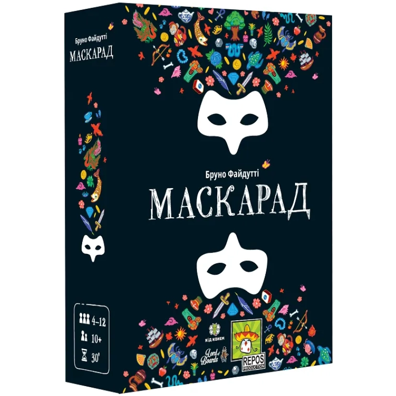???? Хіт! Настільна гра Маскарад (Mascarade 2nd edition) / UKR