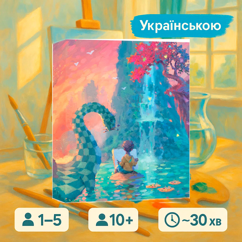 Хіт! Настільна гра Живопис. Відображення / Zhivopys. Vidobrazhennia / UKR
