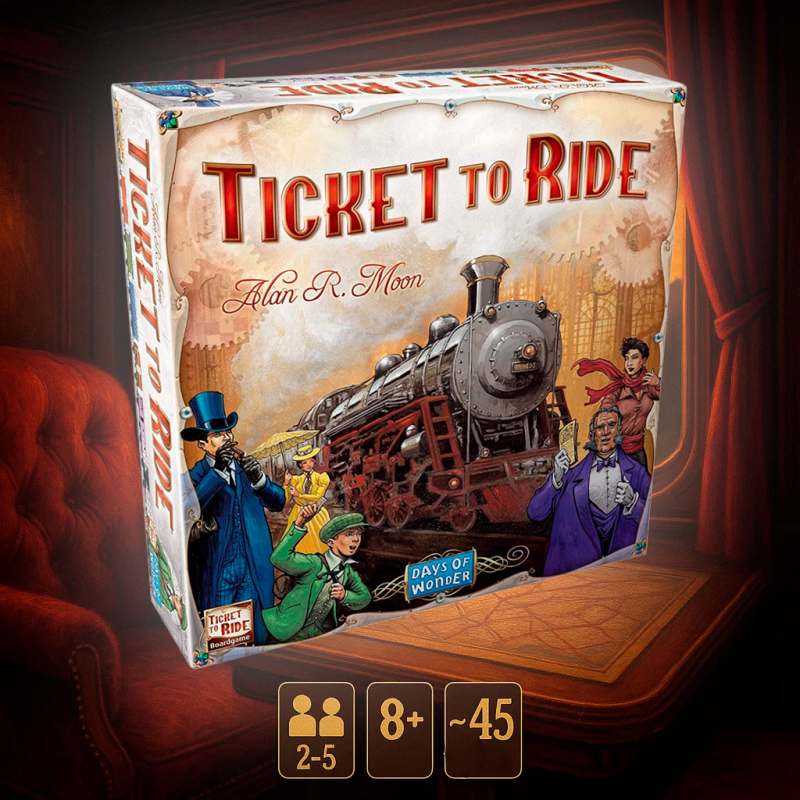 Білет на потяг: Америка (Квітка на потяг: Америка, Tacket to Ride)