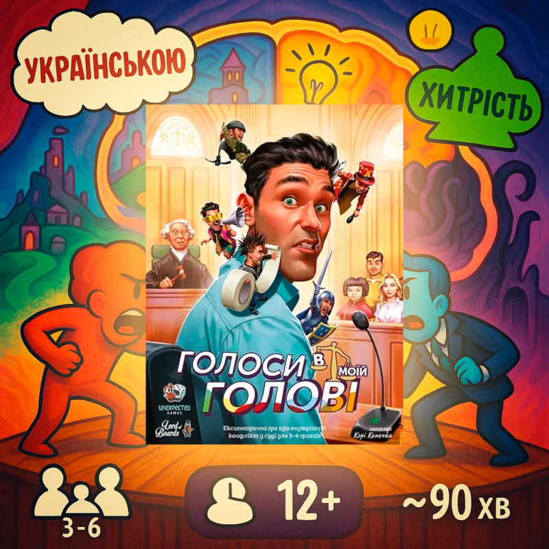 Настільна гра Голоси в моїй голові (Voices In My Head)