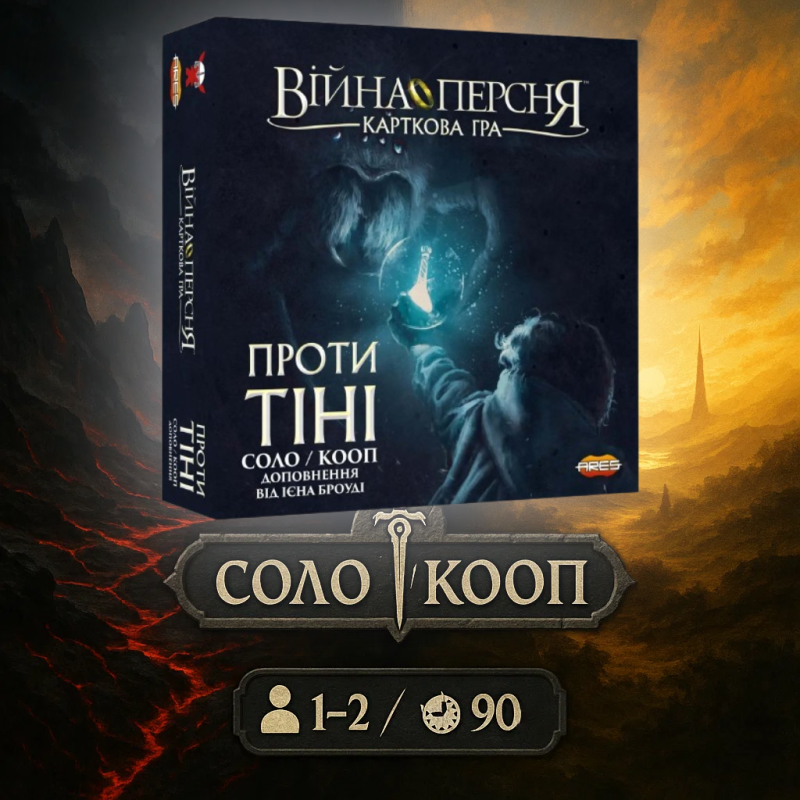 Настільна гра Війна Кільця. Карткова гра Проти тіні/War of the Ring: The Card Game Against the Shadow
