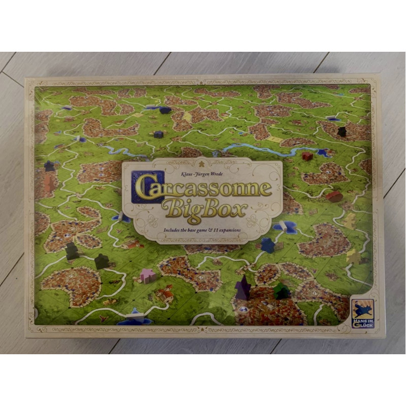 Каркассон Big Box ОРІГИНАЛ англійською мовою (Carcassonne BigBox / Каркасон Біг бокс)