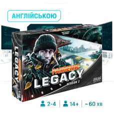 ТОП! Pandemic: Legacy - Season 2 (Black Version) (Пандемія Легасі Сезон 2 (чорна коробка, Англійською)