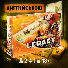 ТОП! Pandemic: Legacy - Season 2 (Yellow Version) (Пандемія Легасі Сезон 2 (жовта коробка, Англійською)